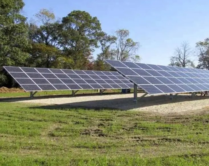 Carbon Steel Solar Pole Ground Mounting