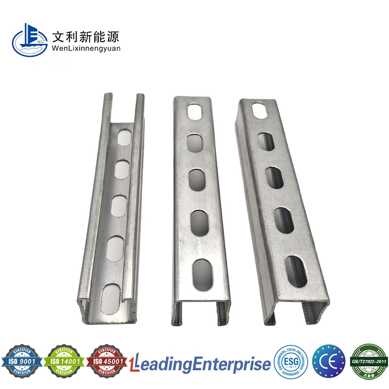 Cost Efficient Good Quality Solar Ground Mounting Bracket Zn-Al-Mg Coated Steel Photovoltaic Agricultural Greenhouse