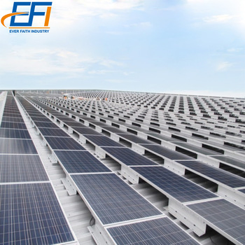 Solar Mounting Ballast Type System Solar Ballast Roof Mount on Flat Roof