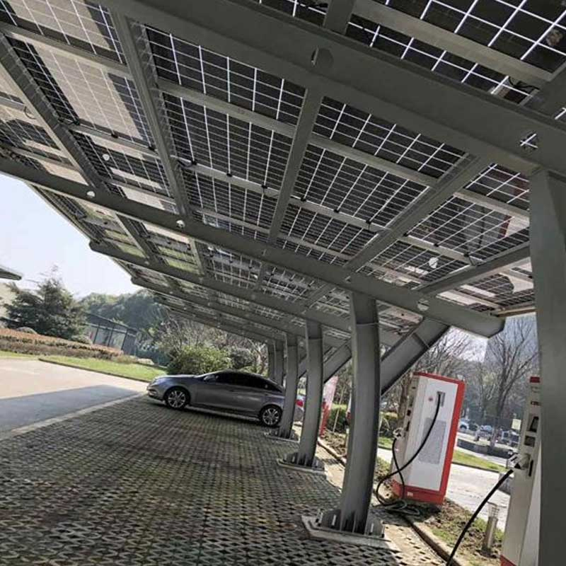 Jchx-Heavy-Duty Solar Panel Brackets for Secure Covered Parking Solutions