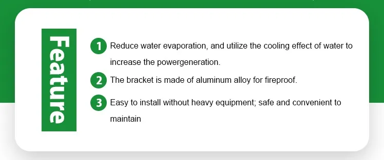 Floating Solar Mounting Power Plant Overview