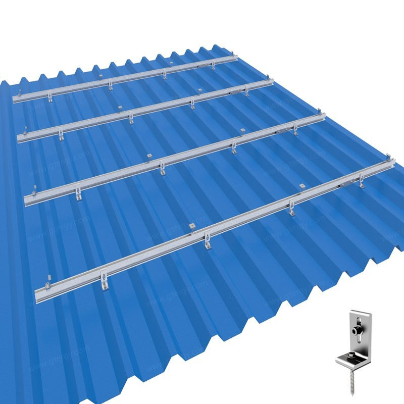 L Foot Solar Mounting System Metal Roof Mounts