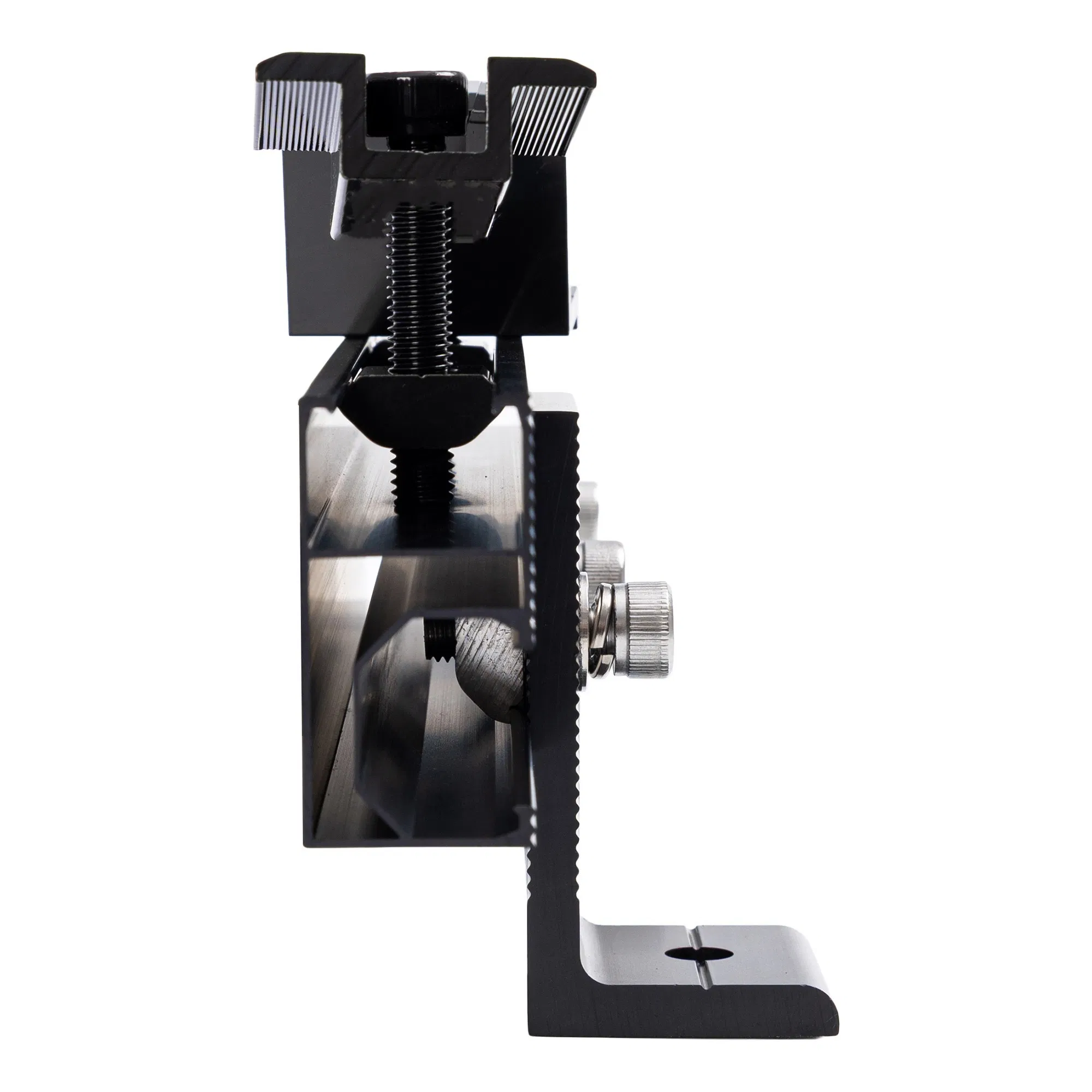 1MW Trapezoidal Metal Roof Solution L Feet Solar Roof Mounting