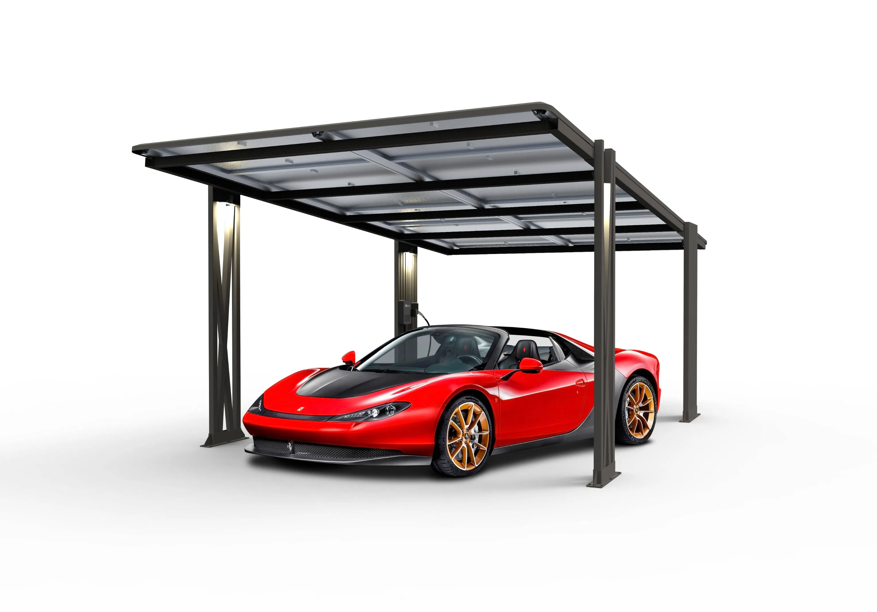 Steel Pergola Carports for Car Parking Carport Steel Solar
