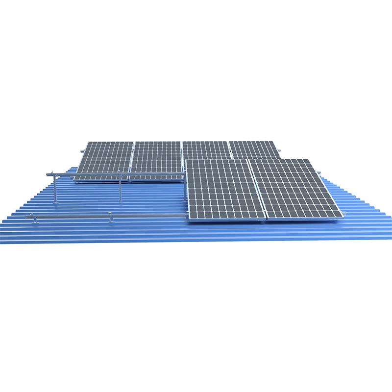 Metal Roof Solar Mount for Standing Seam &amp; Corrugated Non-Penetrating Clamp System