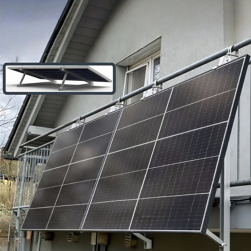 Durable Balcony Solar Mounting System for Residential Use