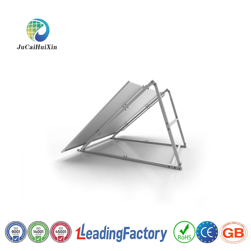 Versatile Balcony Solar Panel Mounting Tripod Bracket System