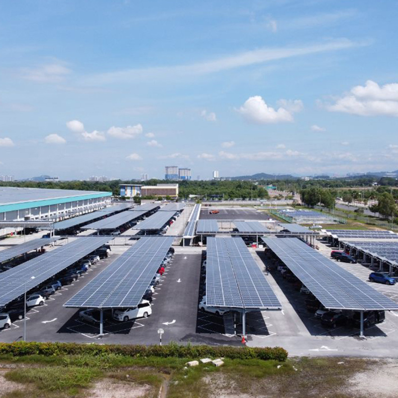 High Quality Solar Mount Carport Structure Solar System Carport Pergola