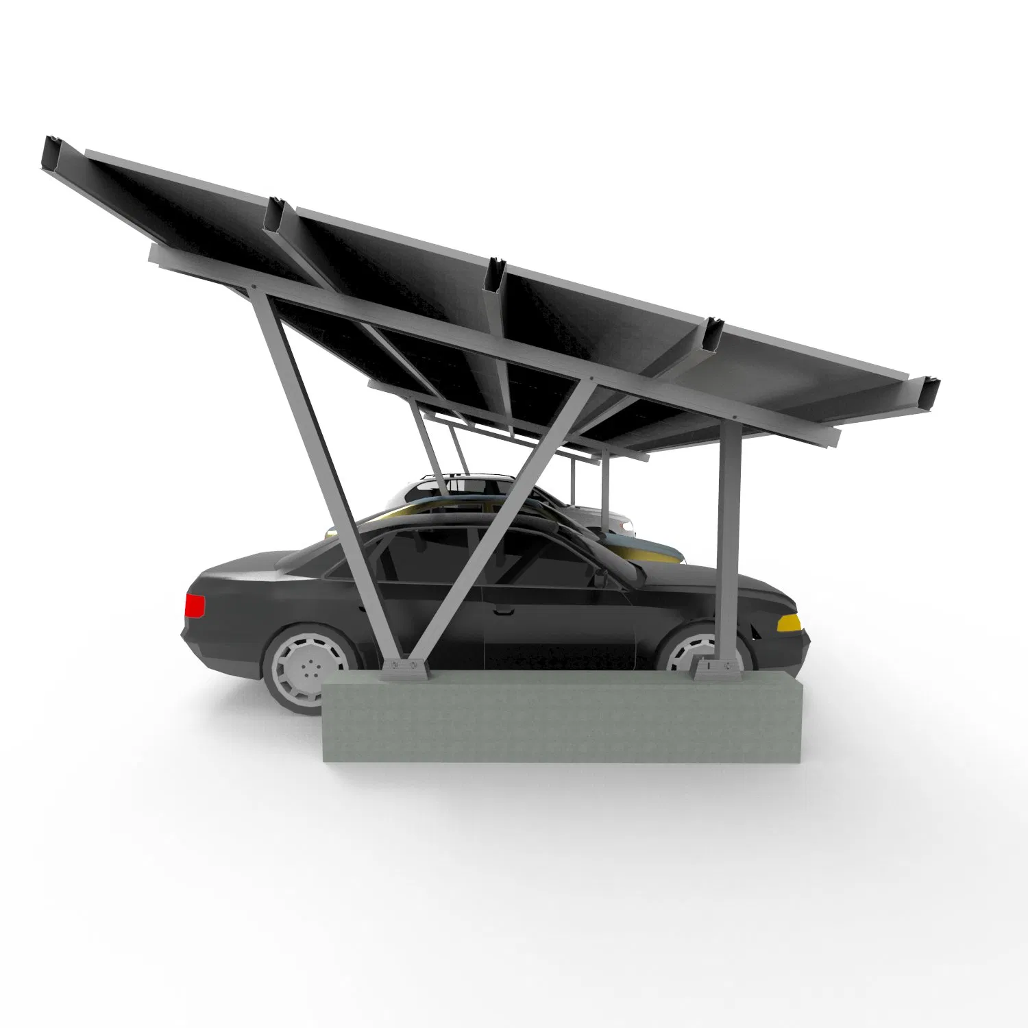 Waterproof Solar Photovoltaic Mounting Structure OEM Solar Carport with High Quality