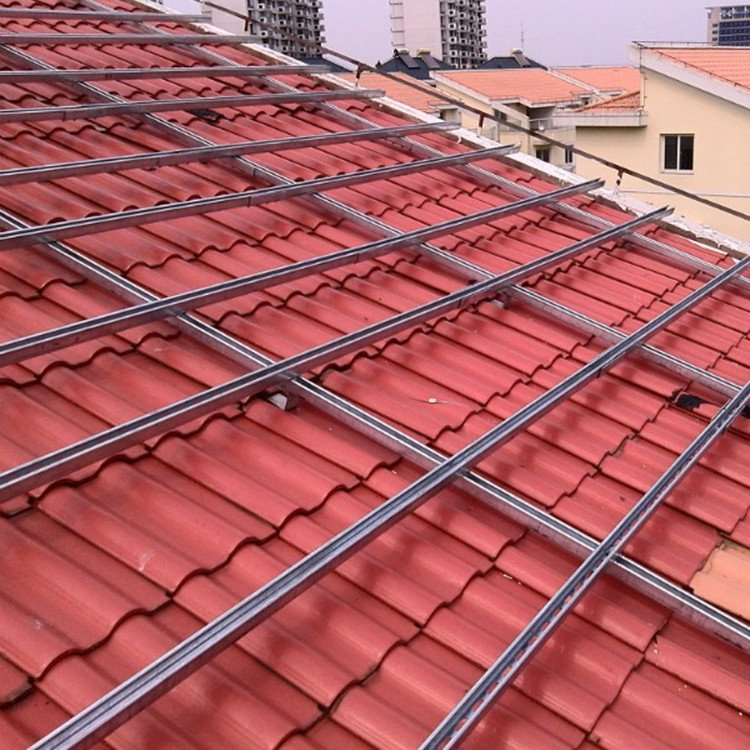 2026 5kw 10kw 20kw Solar Tile Roof Mounting Structure