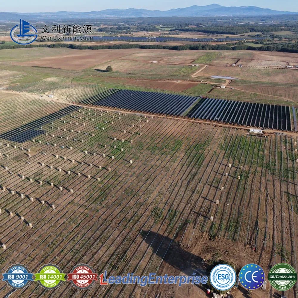 High Quality Tianjin Wenli Aluminum Solar PV Ground Mounting Stand Structure Solar Panel Pole Mount Ground Mount Bracket