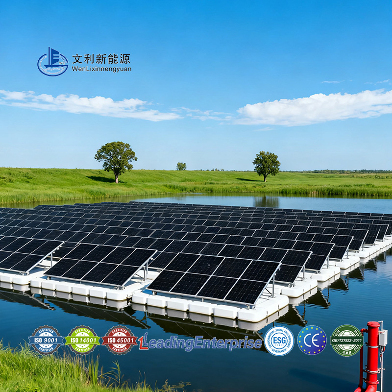 Total Water Coverage Floating Solar Mounting Solution