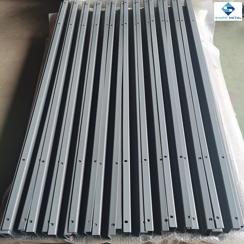 Sinpometal Solar Panel Mounting Aluminium Bracket PV Aluminium Rail Solar Power System Solar Awning