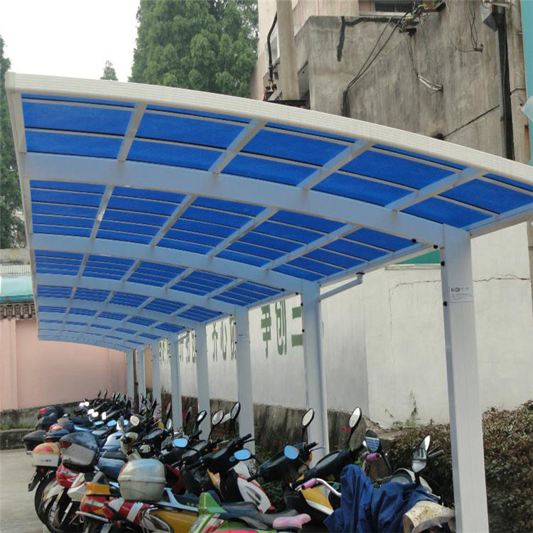 Outdoor Carport Awning Factory Price Polycarbonate UV Protection Canopy Aluminum Garage Double Carports