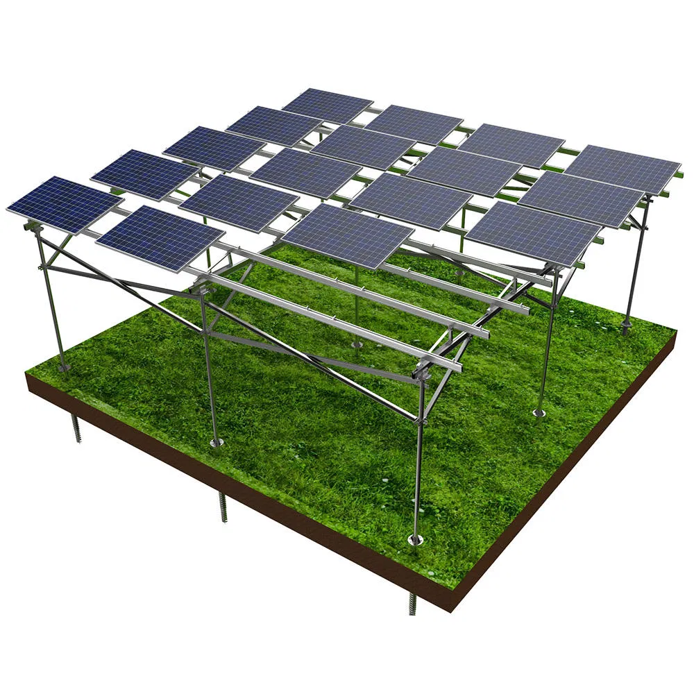 Factory Wholesale Aqricultural Greenhouse Solar Bracket Ground Crew Foundation Economic and Practical