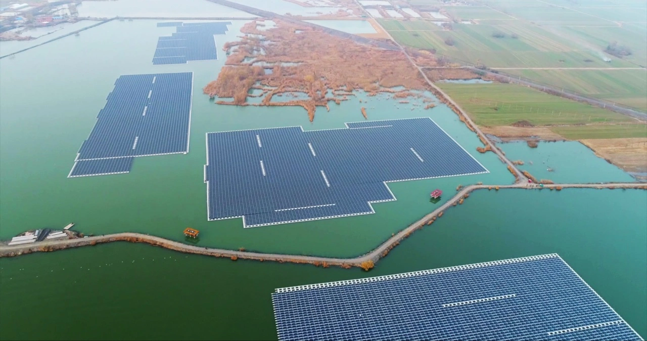 Solar Floating Mounting Structure Floating Solar System