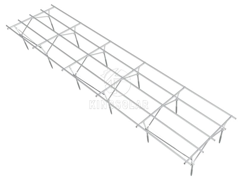 High Quality Single Pole Ground Mount Solar Bracket System