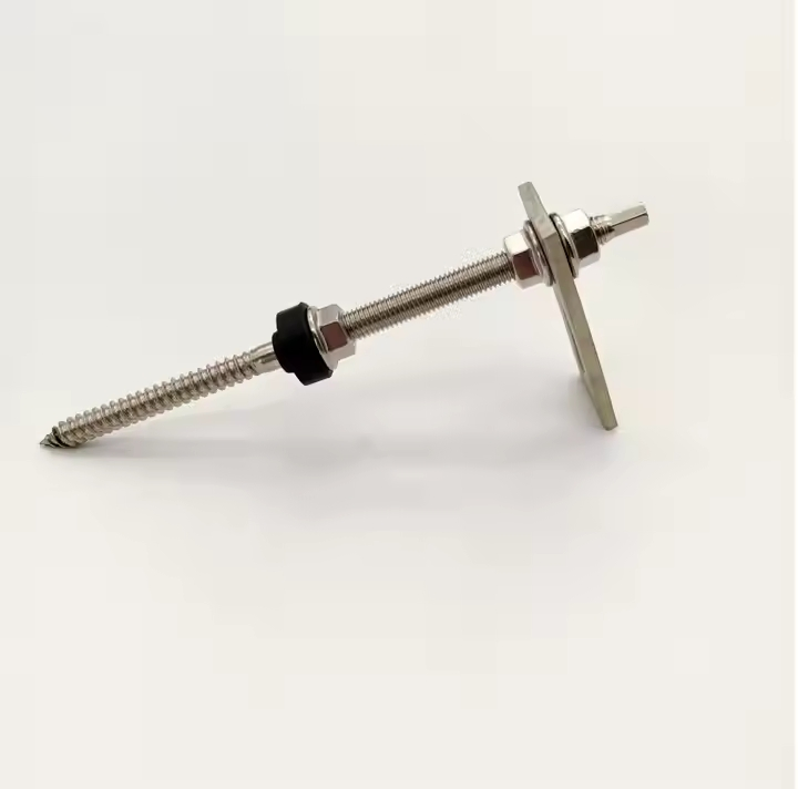 Hot Selling Solar Panel Mounting L Feet Bracket Racking on Metal Tin Steel Roof