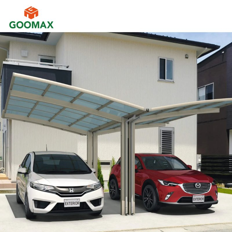 Goomax Solar Carport Adjustable Mounting Solution Parasol Structures All Needs