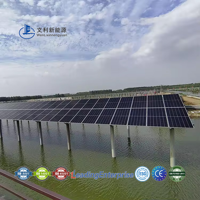 All-Terrain Floating Solar Mounting for Water Surfaces