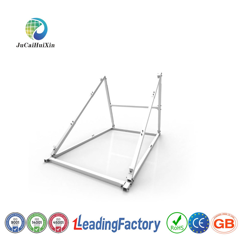 Versatile Balcony Solar Panel Mounting Tripod Bracket System