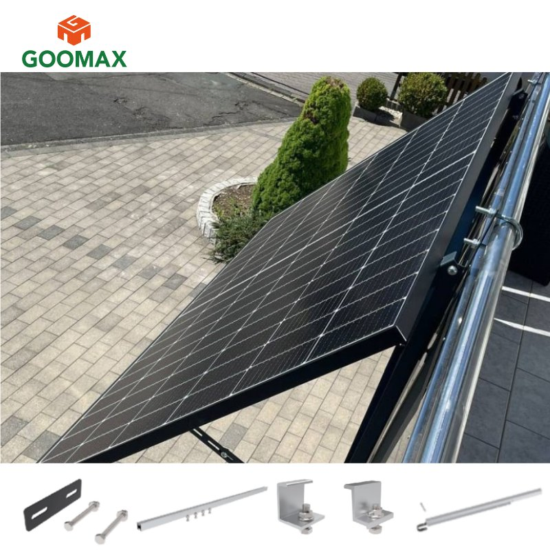 Goomax Versatile Balcony Solar Mounting Solutions Balcony Brackets Any Space