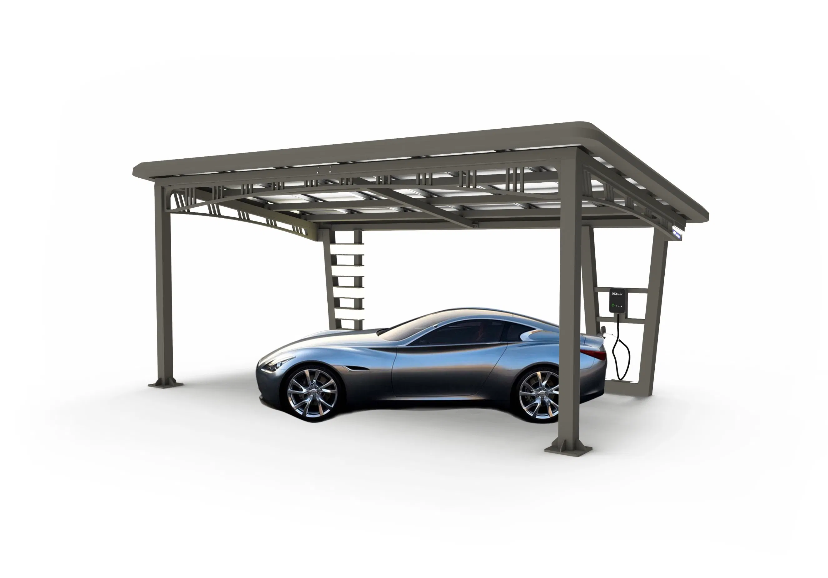 Yard Awnings Barbecue Awnings Solar Power Shed Structures PV Panels Carport Structures