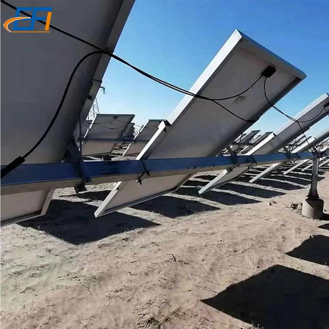 Solar Tracking System Brackets Mobile PV Solar Panel Racking Mounting