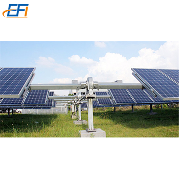 Solar Ground Foundation Brackets System Tracking Solar Bracket Mounting