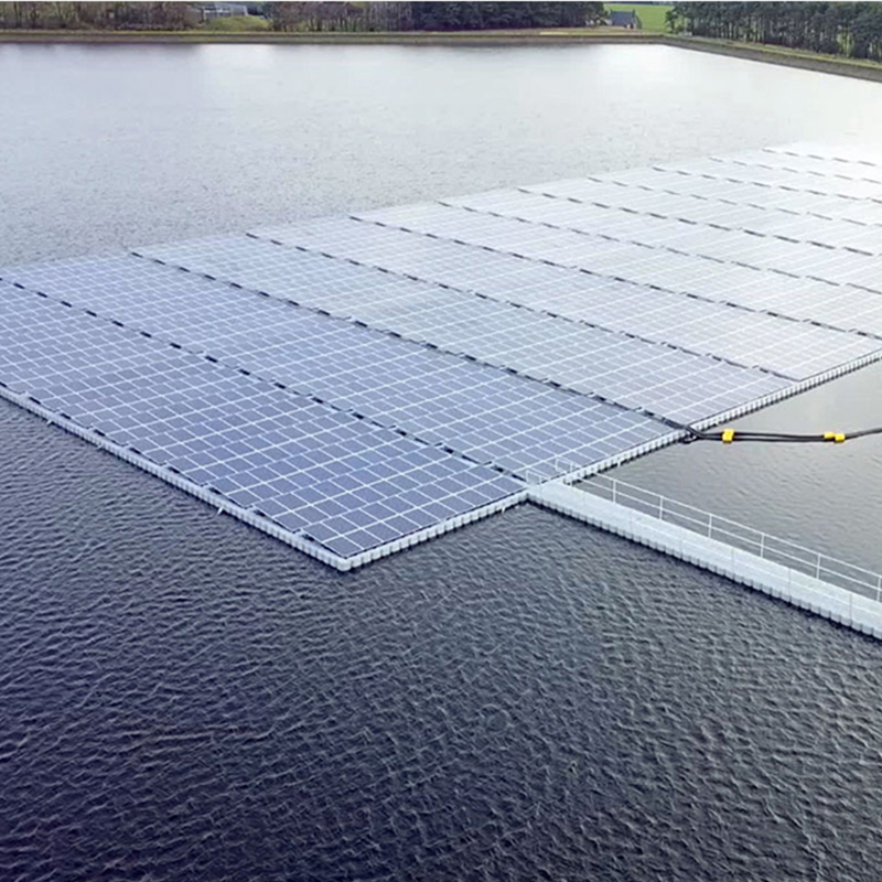 Solar Floating Mounting Kits HDPE Floaters Waterarea Offshore Pool Pond Lake Reservior Lagoon Floating Mounting Structure