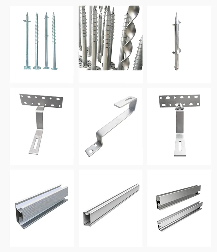 Aluminum Solar Panel Mount Structure