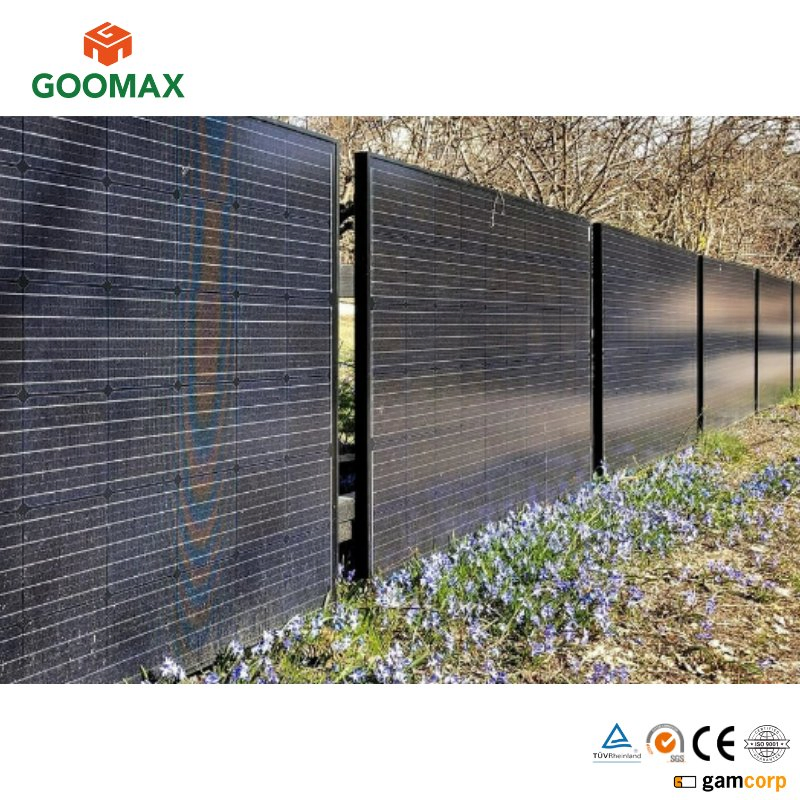 Goomax Customizable Wall Mount Solar Solutions for Farms