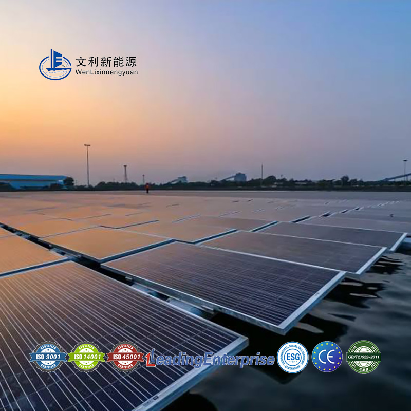 Floating Solar Mounting for Natural and Man-Made Waters