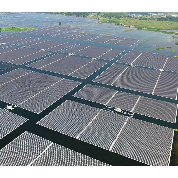 Good Price Solar Floating Kits High Efficiency HDPE Floaters Waterarea Offshore Pool Pond Lake Lagoon Easy Installation Floating Mounting