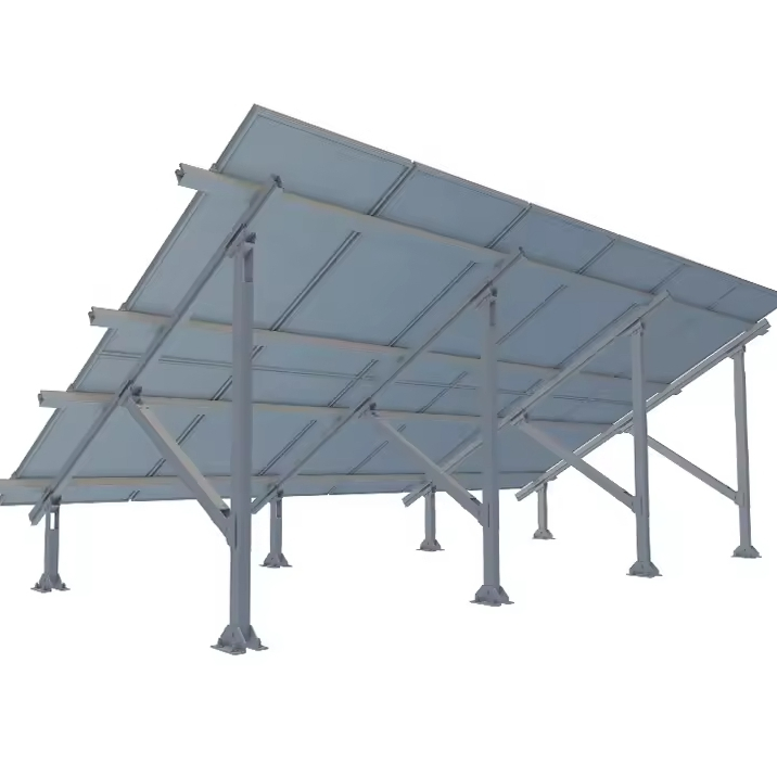 Solar PV Ground Mounting Structure Solar Panel Pole Mount Ground