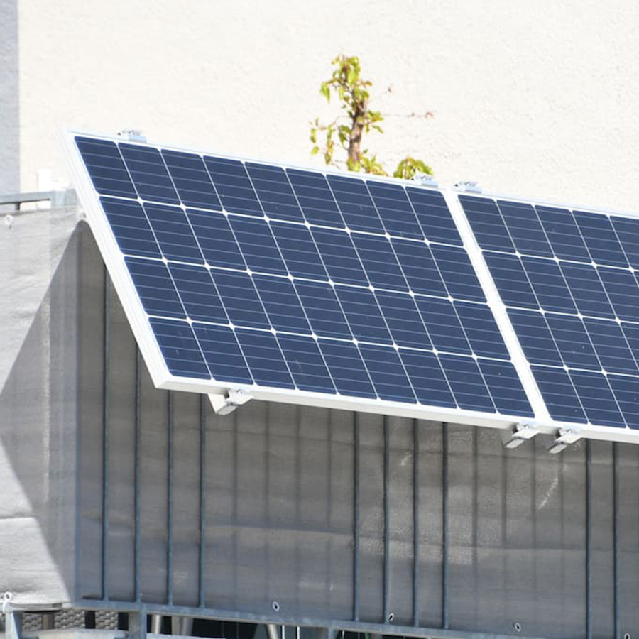 China Factory Solar Racking Cost-Effective Wall Mounting Balcony Roof Mounting