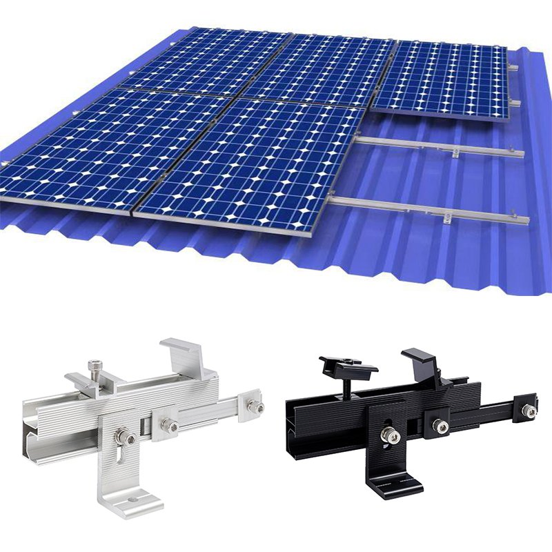 L Foot Solar Mounting System Metal Roof Mounts