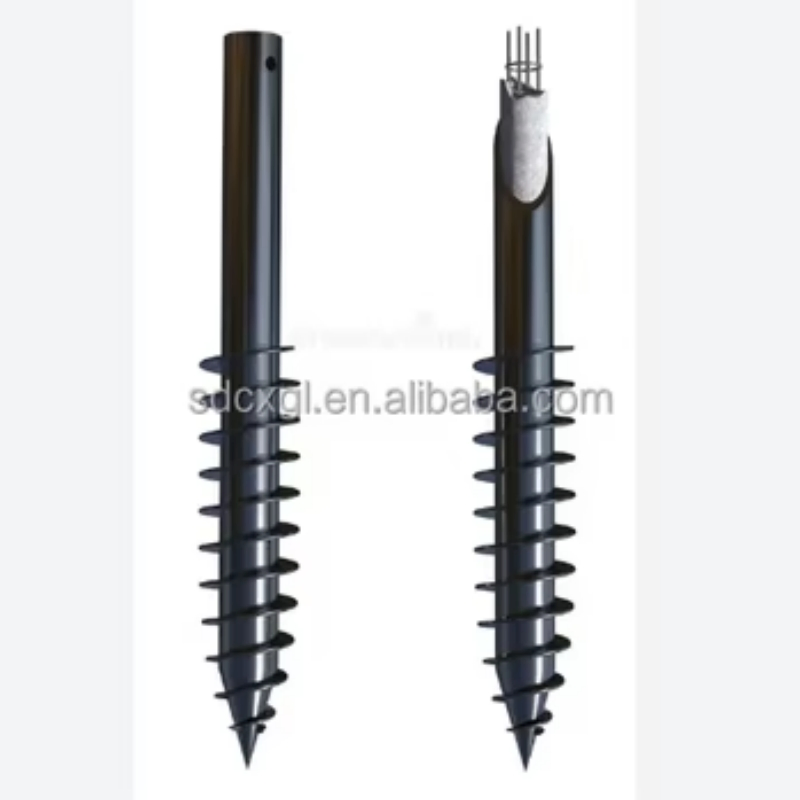 Solar Accessories Ground Screws Used for Photovoltaic Panel Mounting