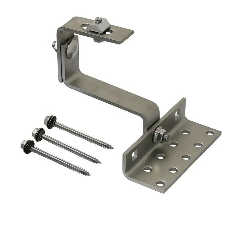 Efficient Tile Roof Solar Mounting Bracket for Quick Setup