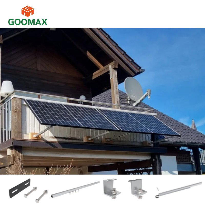Goomax Versatile Balcony Solar Mounting Solutions Balcony Brackets Any Space