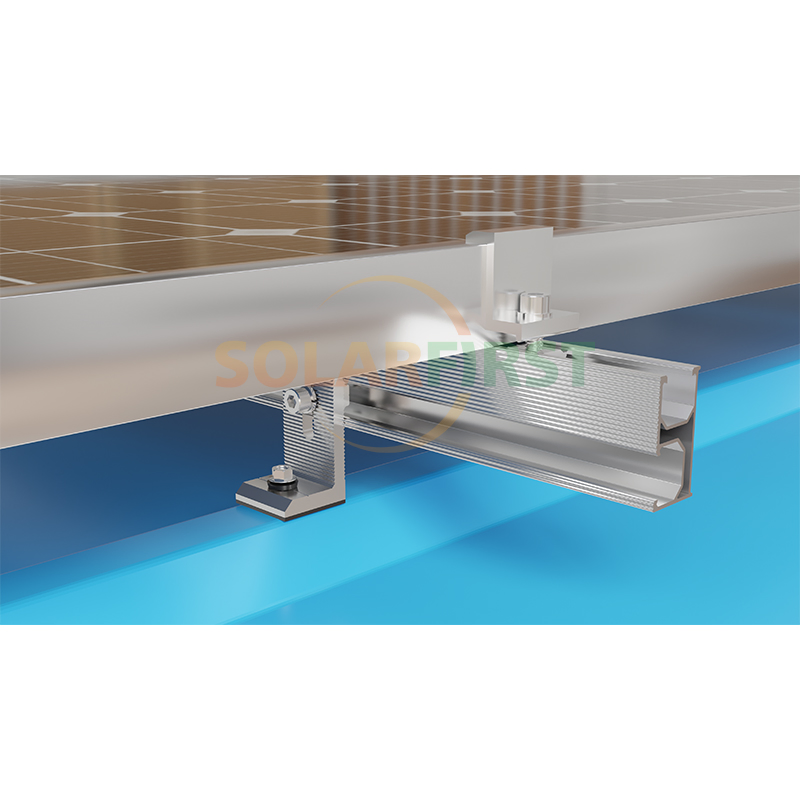 Heavy-Duty Metal Roof Solar Mounting Bracket with L Feet