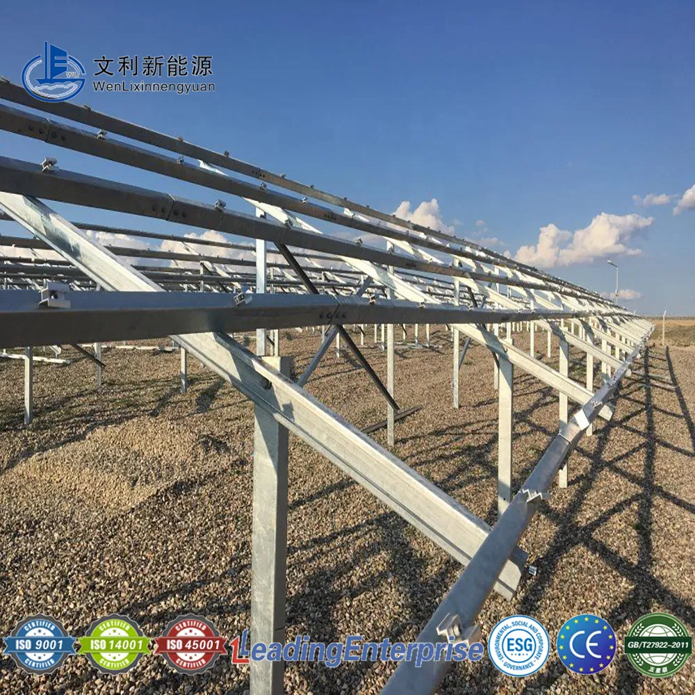 High Quality Pole Ground Mount Solar Panel Mounting Ground Mounting System Aluminum Mounting Solar Mounting Structure