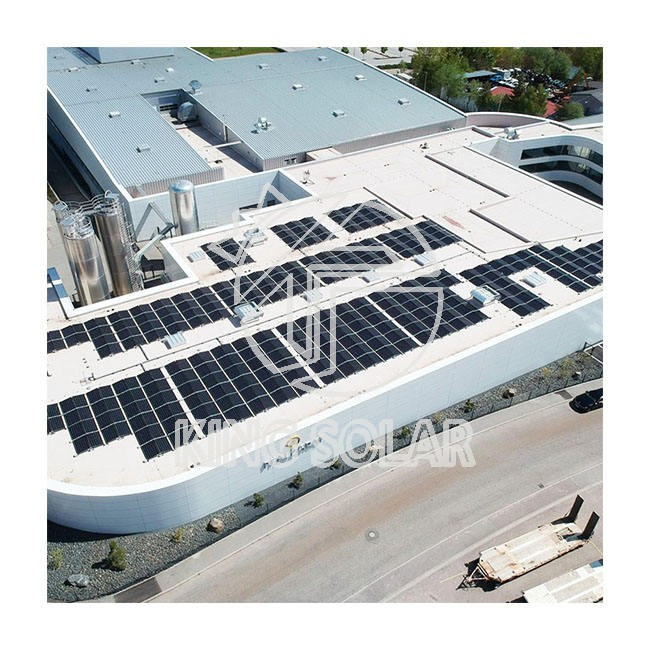 High-Strength Rcc Ballast Solar Mount for Flat Roofs