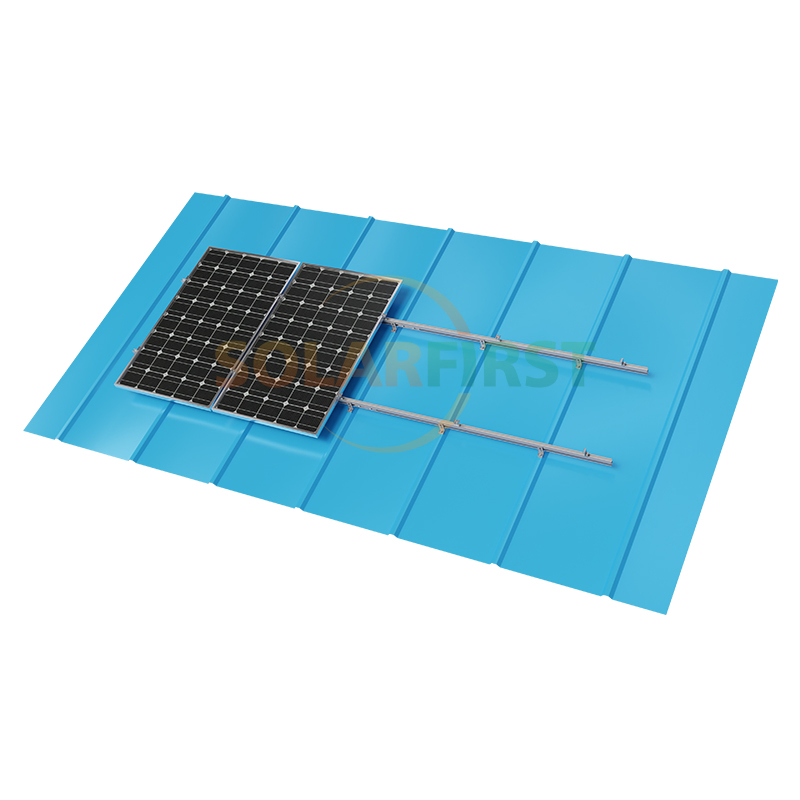 Heavy-Duty Metal Roof Solar Mounting Bracket with L Feet