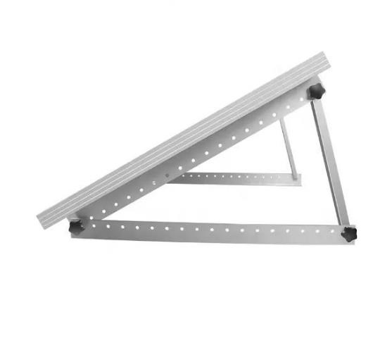 Aluminum Roof Rail for Pitched Tile Roof Solar Energy Mounting System Black Color Solar Mounting Brackets Racking System