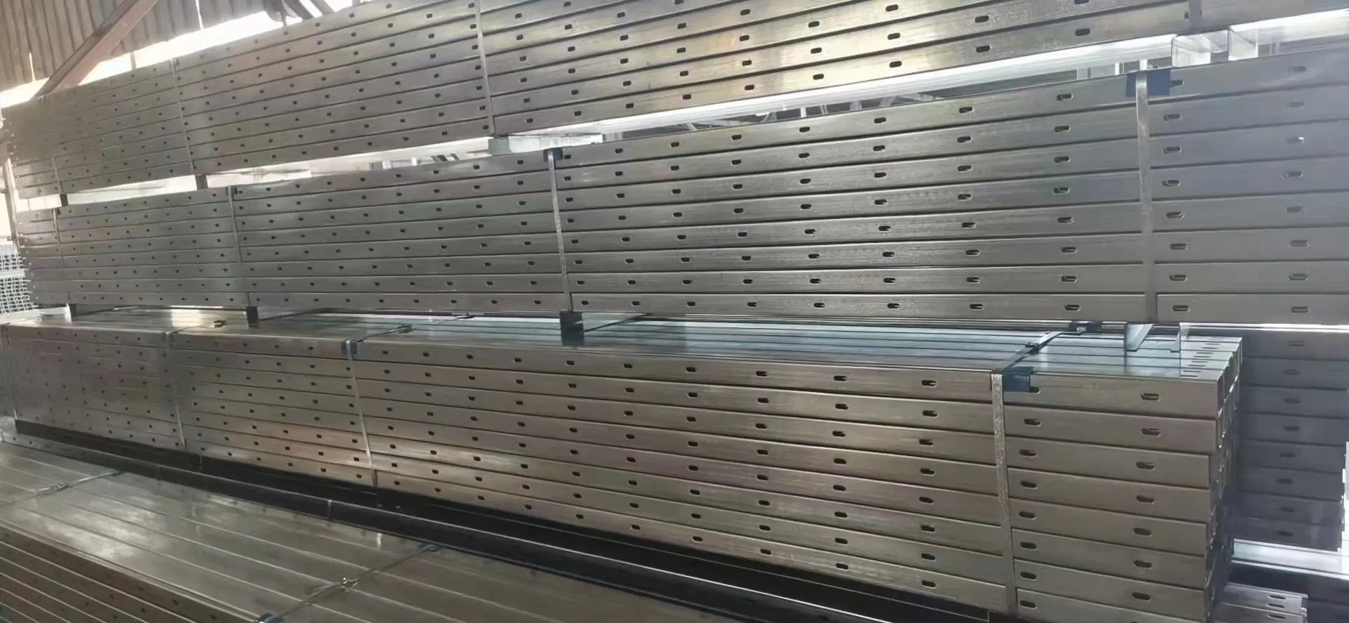 Parking Shed Solar Bracket Agricultural Greenhouse Bracket Zinc Aluminum Magnesium U-Shaped Steel