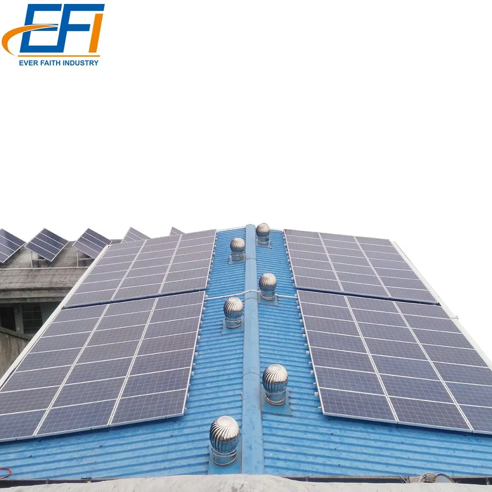 Aluminum Pitch Tile Flat Slate Roof Hook End Clamp Solar Panel Bottom Mounting Rack System