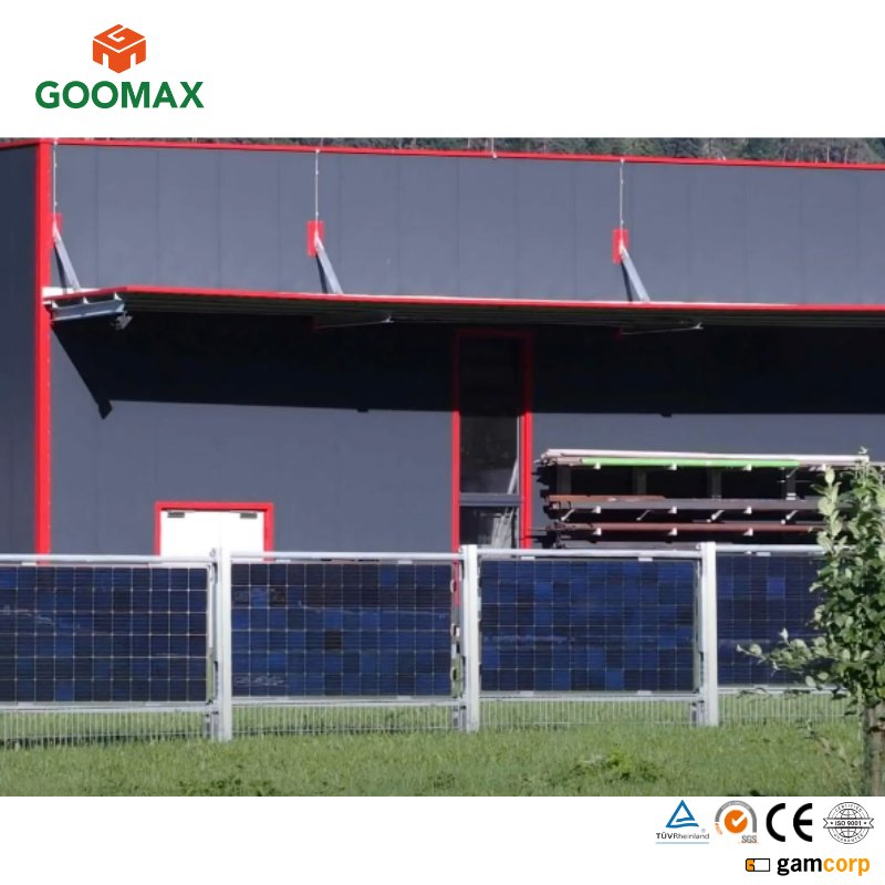 Goomax Reliable Wall Mount Photovoltaic Solutions Renewable Solar Panels Kit Farms