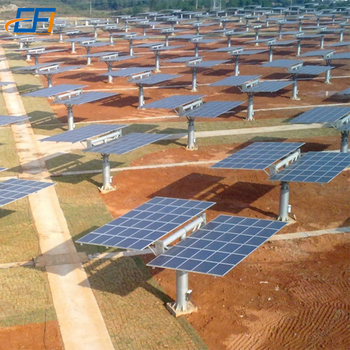 Solar Ground Foundation Brackets System Tracking Solar Bracket Mounting