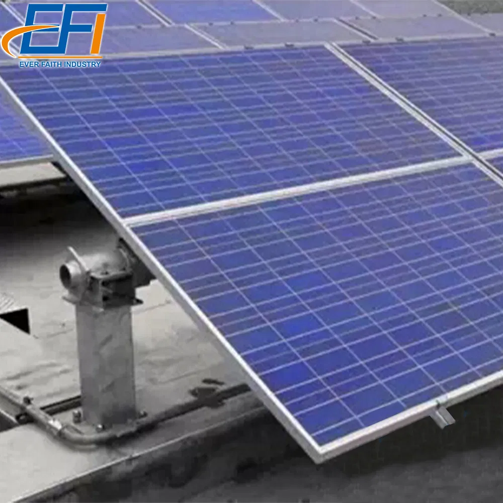 Energy System Solar Ground Brackets Galvanzied Steel Track Ground Mounting